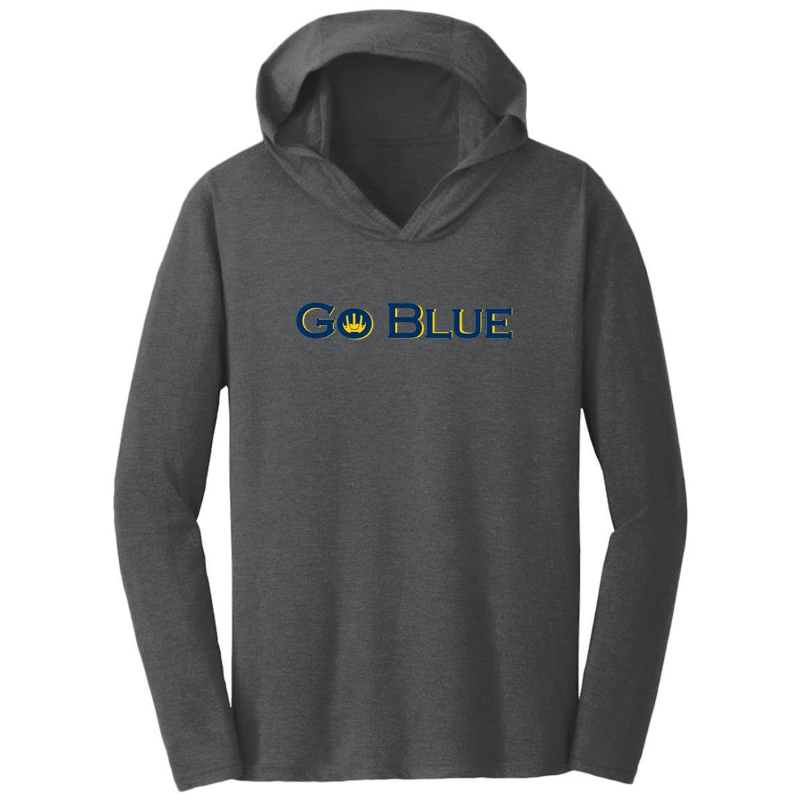 Go Blue Triblend T-Shirt Hoodie