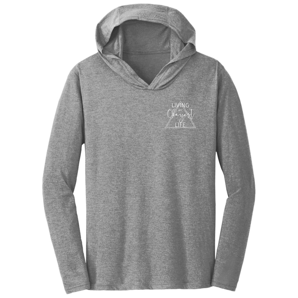 Okayest Life Triangle Triblend T-Shirt Hoodie