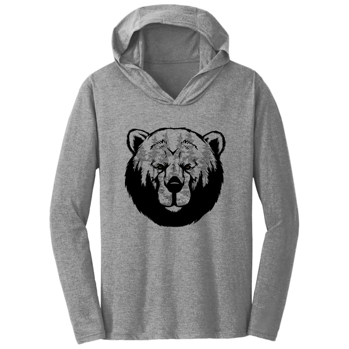 Bear Triblend T-Shirt Hoodie