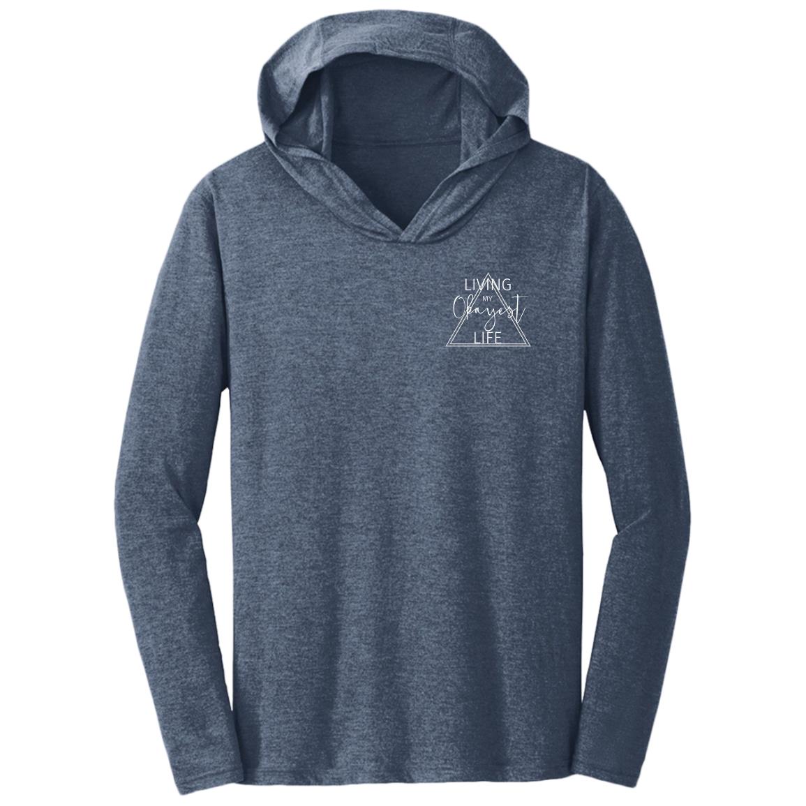 Okayest Life Triangle Triblend T-Shirt Hoodie