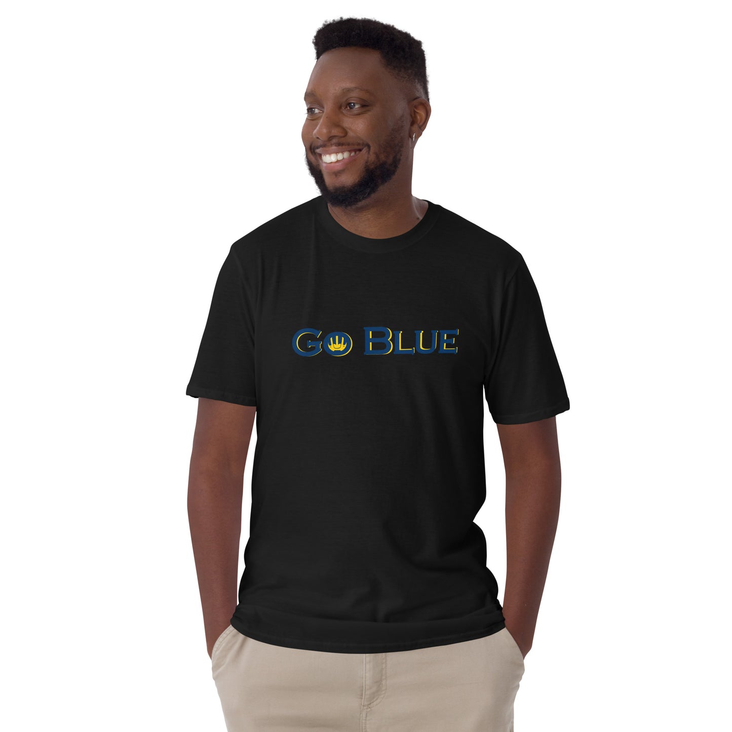 Go Blue Super Soft Short-Sleeve Unisex T-Shirt