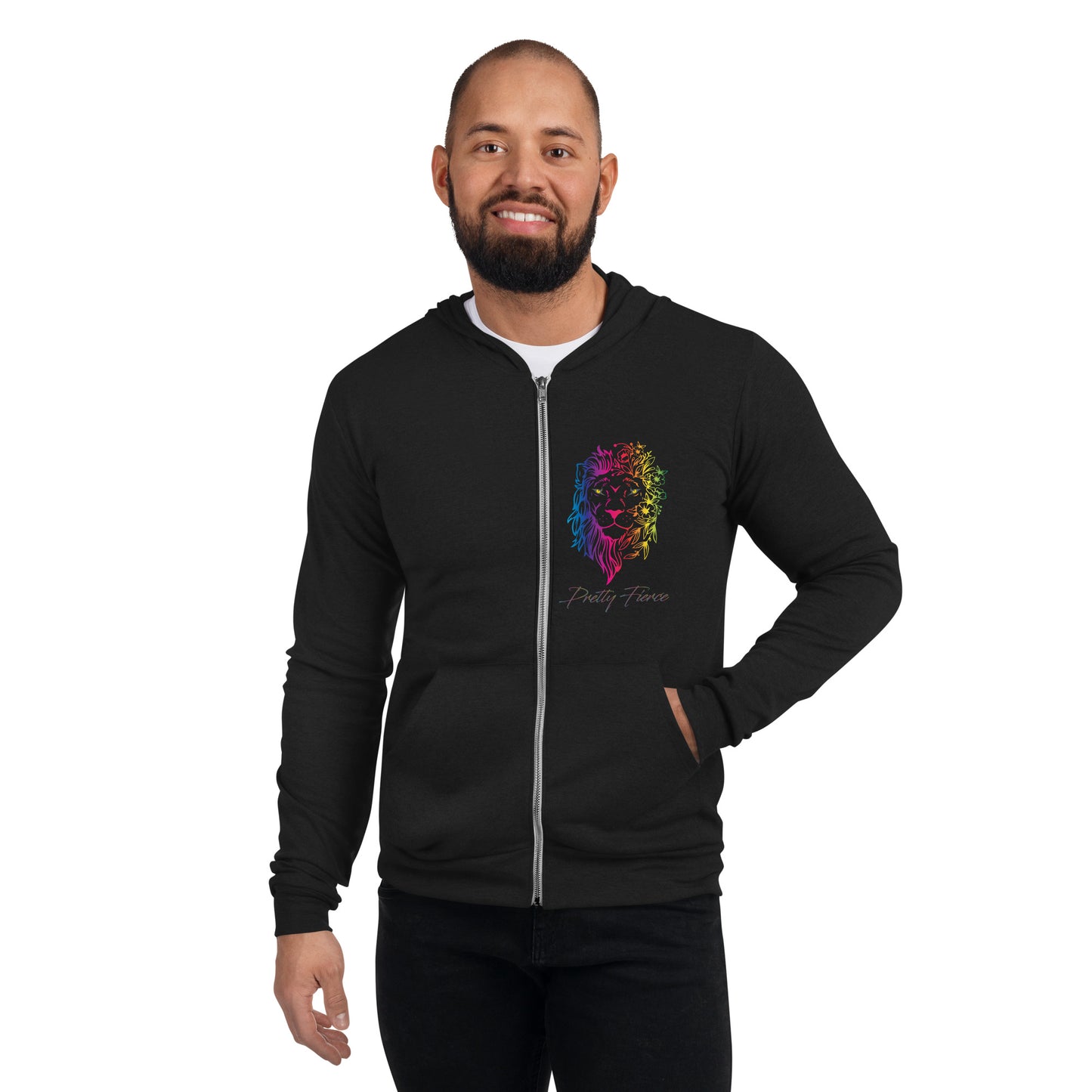 Lion Pride Unisex zip hoodie