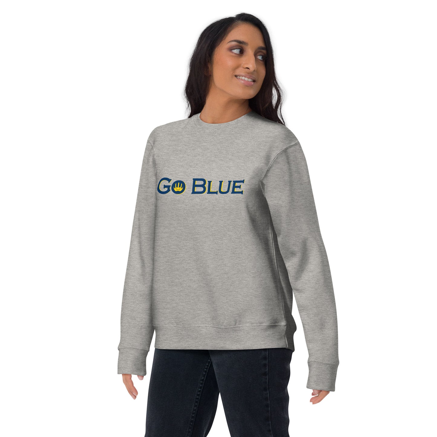 Go Blue Unisex Premium Sweatshirt