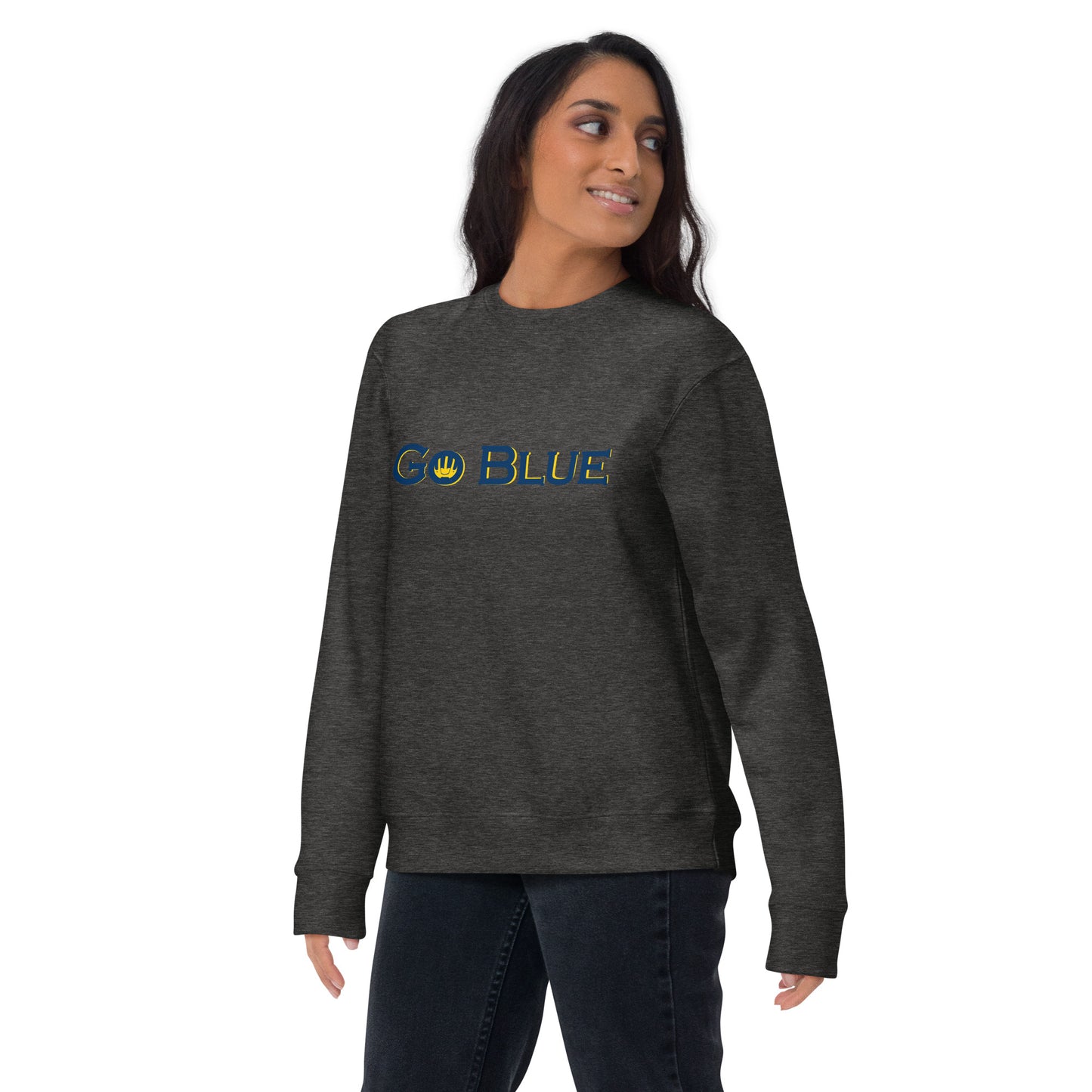Go Blue Unisex Premium Sweatshirt