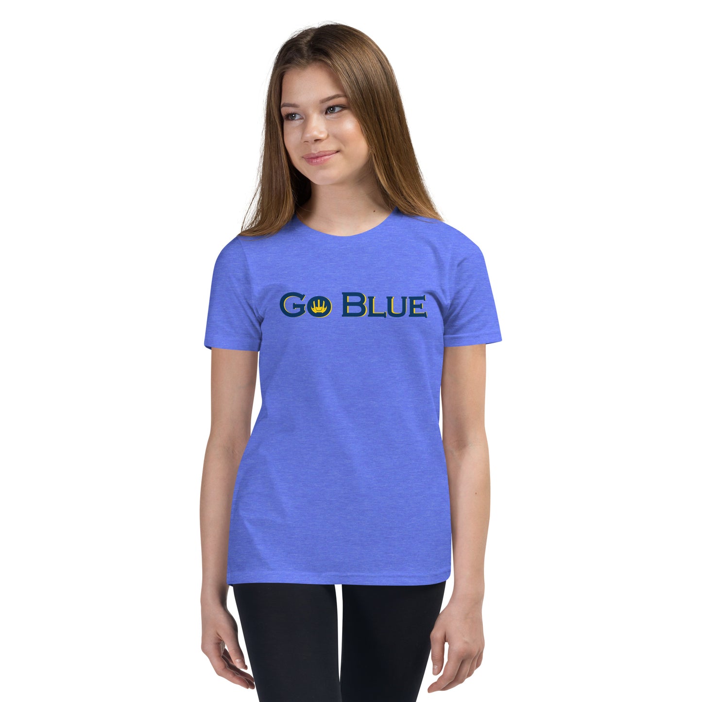 Go Blue Youth Short Sleeve T-Shirt