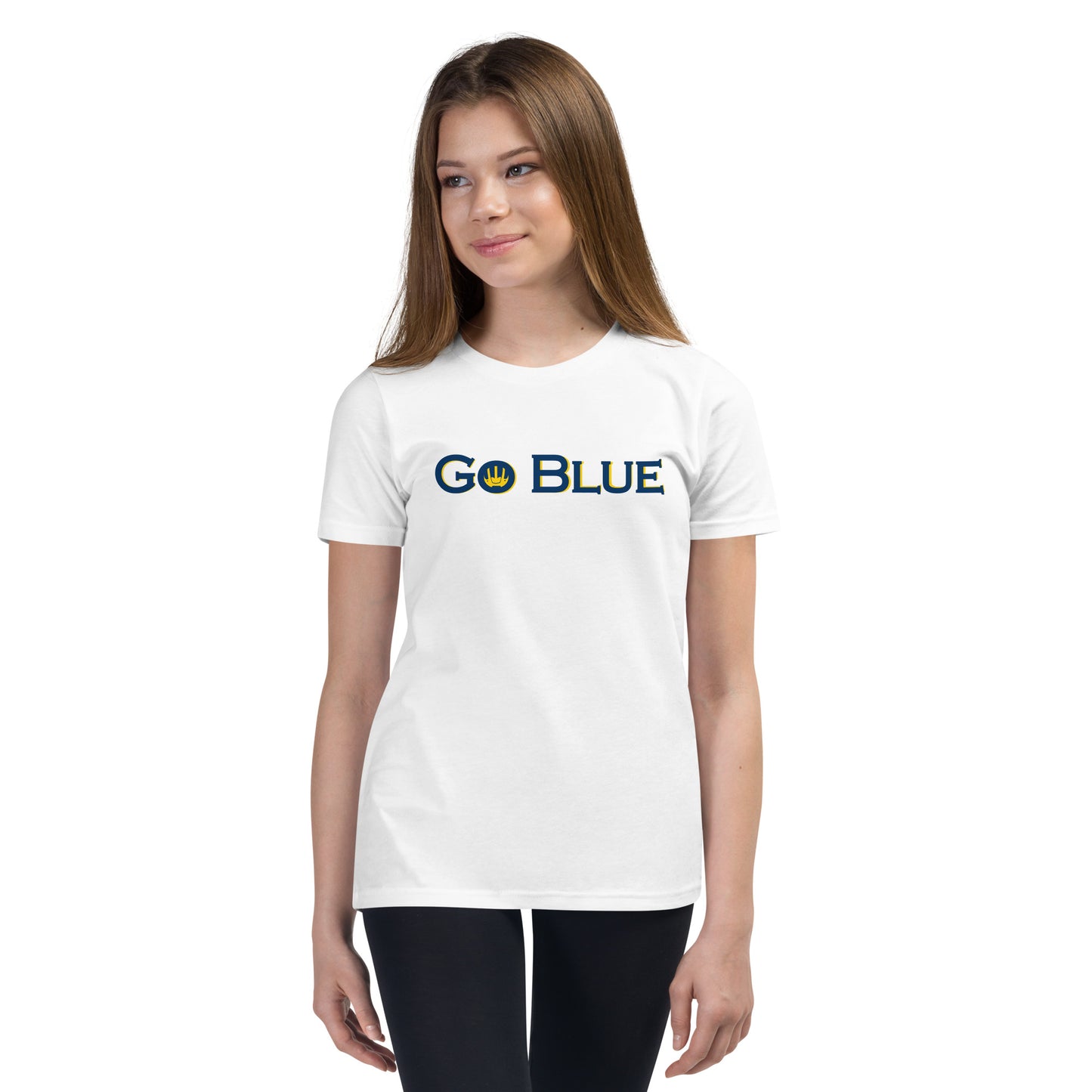 Go Blue Youth Short Sleeve T-Shirt