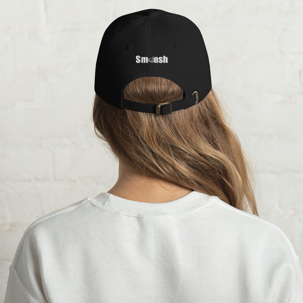 Smash Adjustable Strap Hat Black Back