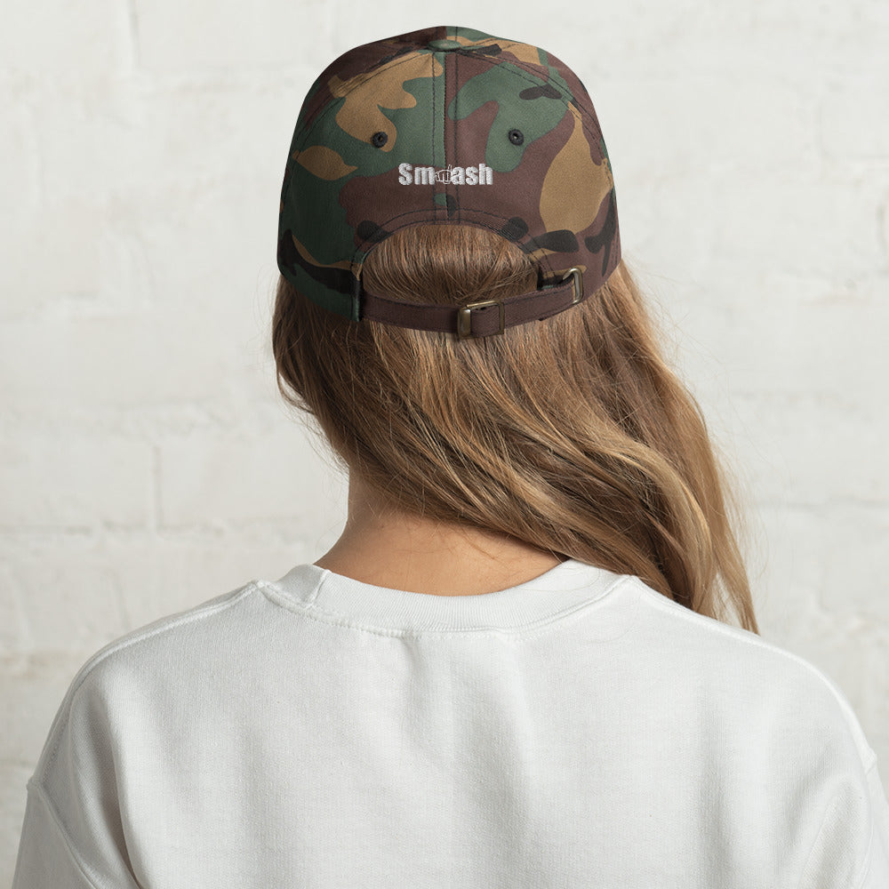 Smash Adjustable Strap Hat Camouflage Back