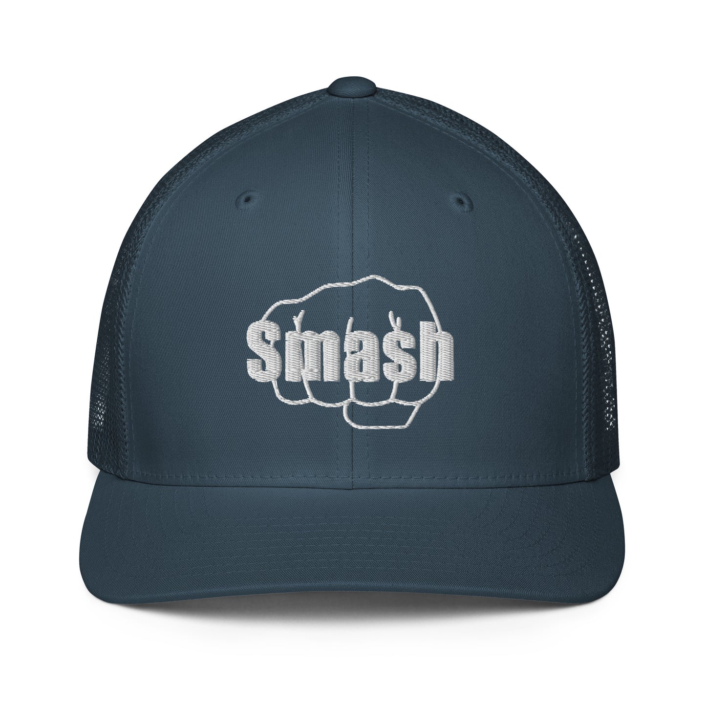 Smash Fist Flex Fit Mesh back trucker cap