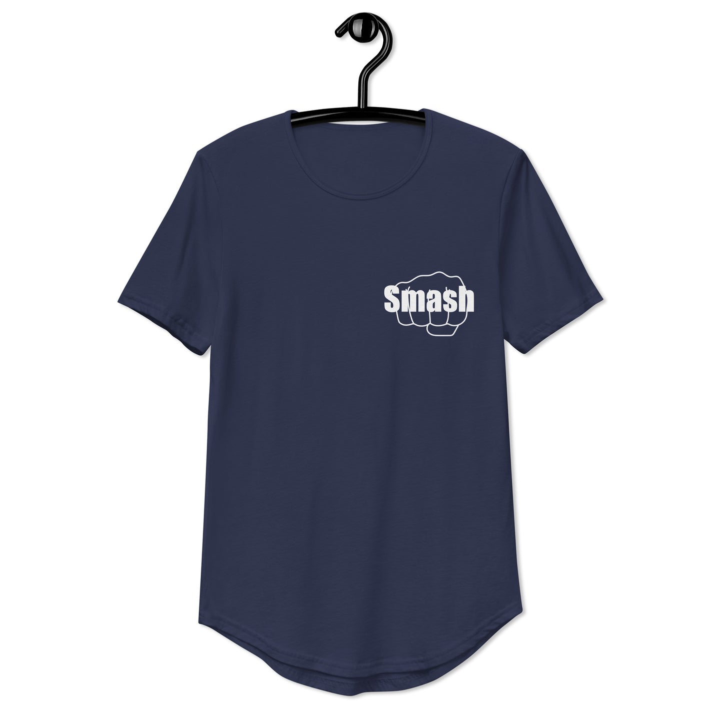 Smash Curved Hem T-Shirt