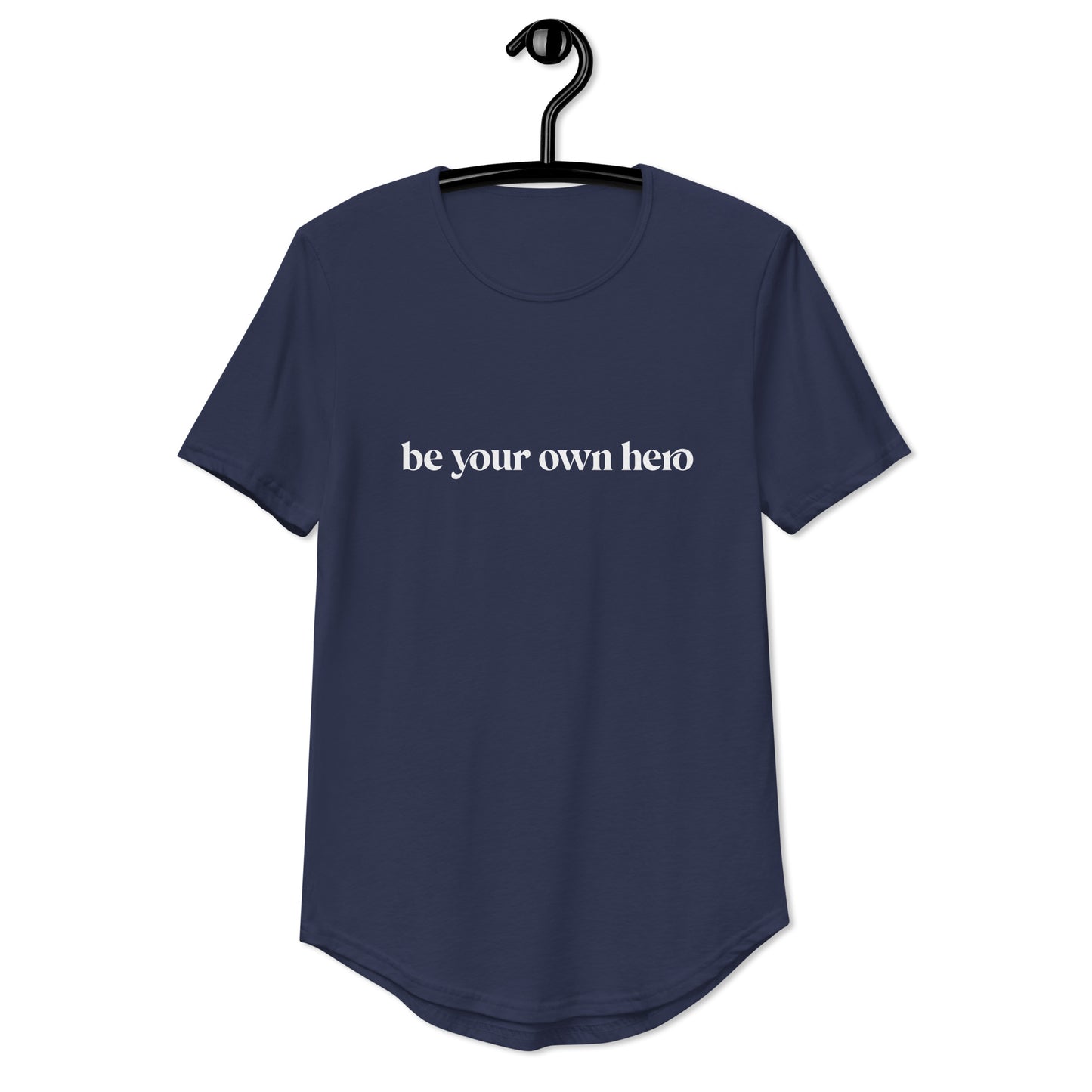 Hero Curved Hem T-Shirt