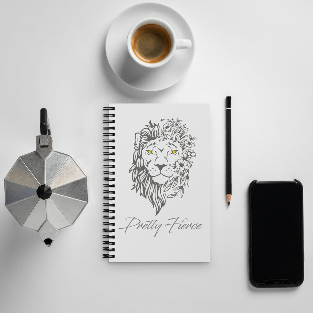Lion Spiral notebook