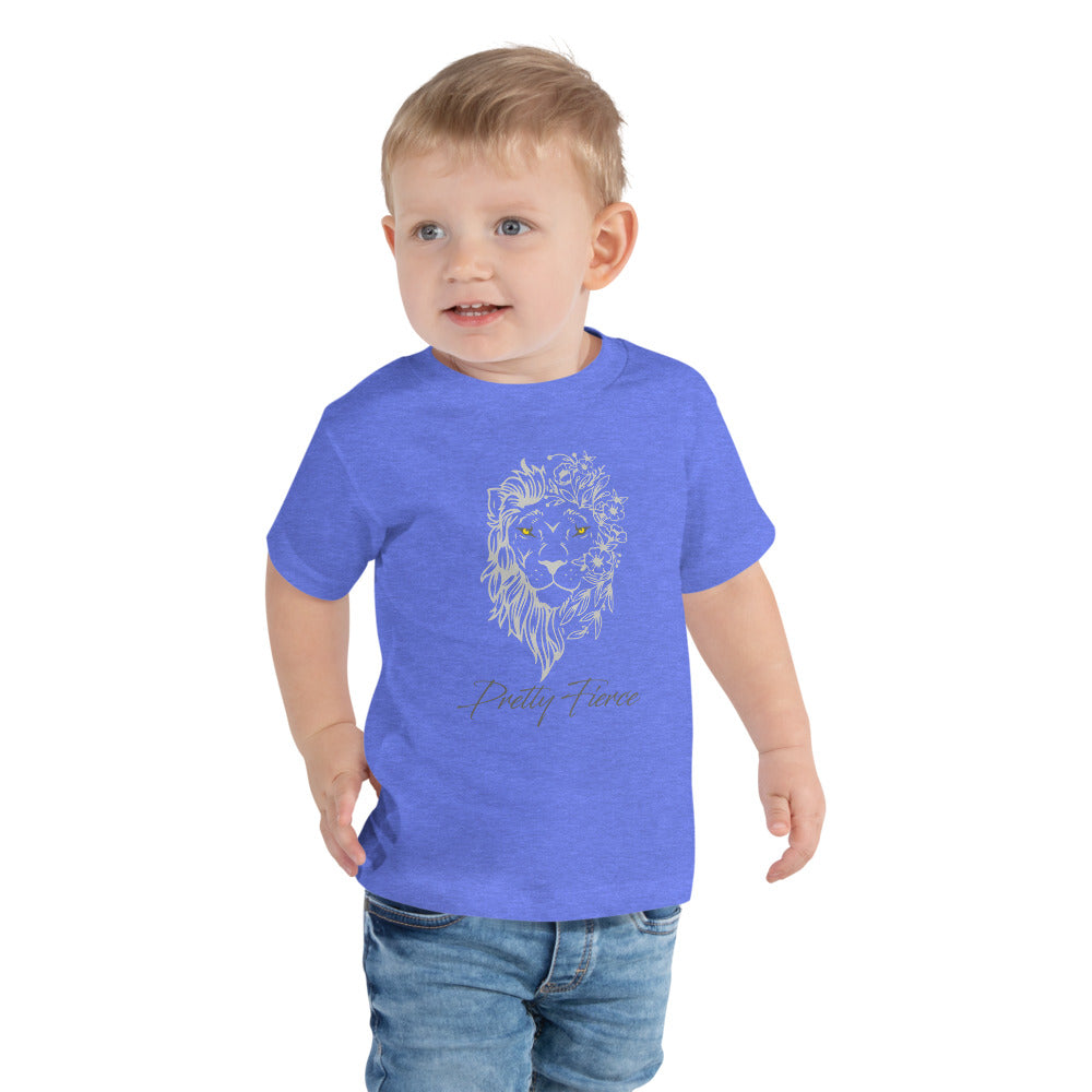 Lion toddler t-shirt blue