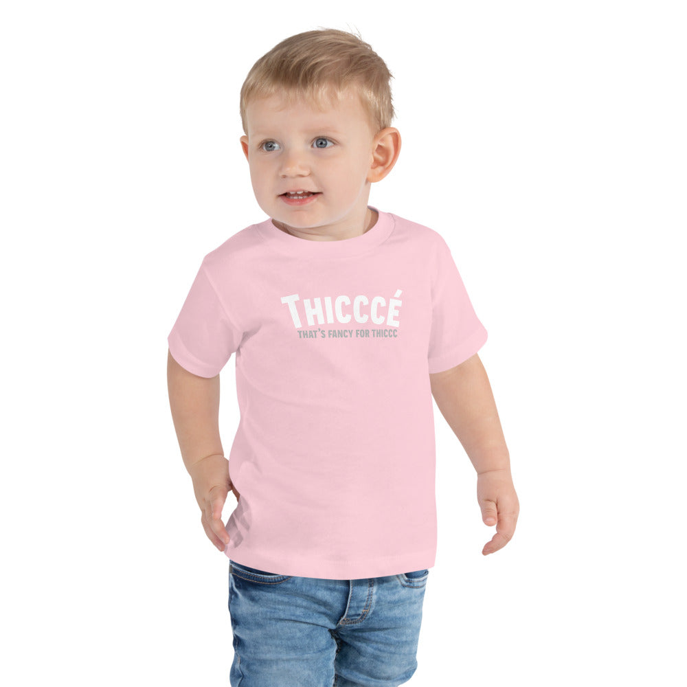 Thicccé Toddler T-shirt Pink