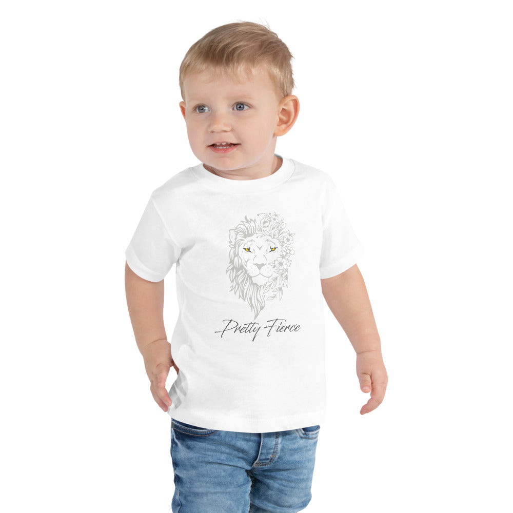 Lion toddler t-shirt white
