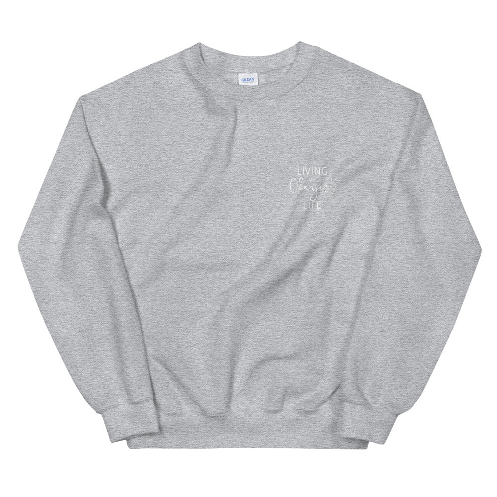 Okayest Triangle Unisex Sweatshirt Sport Grey
