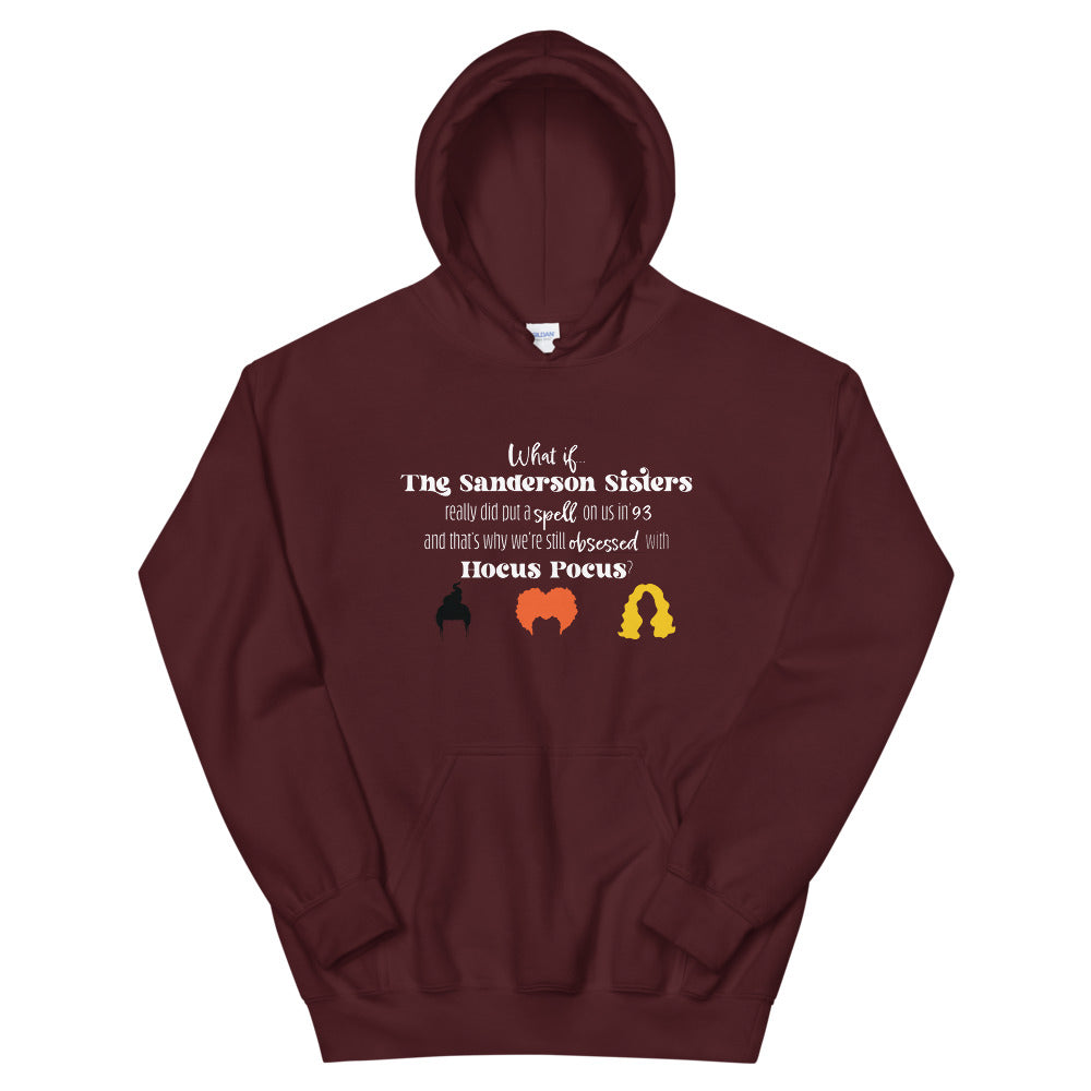 Hocus Pocus unisex hoodie maroon