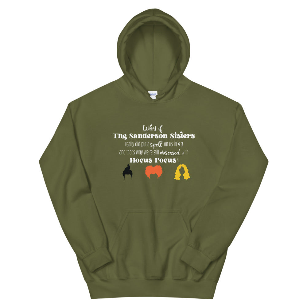 Hocus Pocus unisex hoodie military green