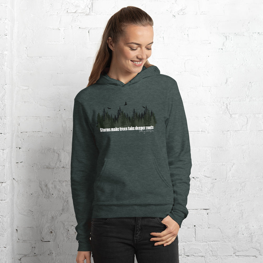 Trees Soft and Slouchy Unisex hoodie