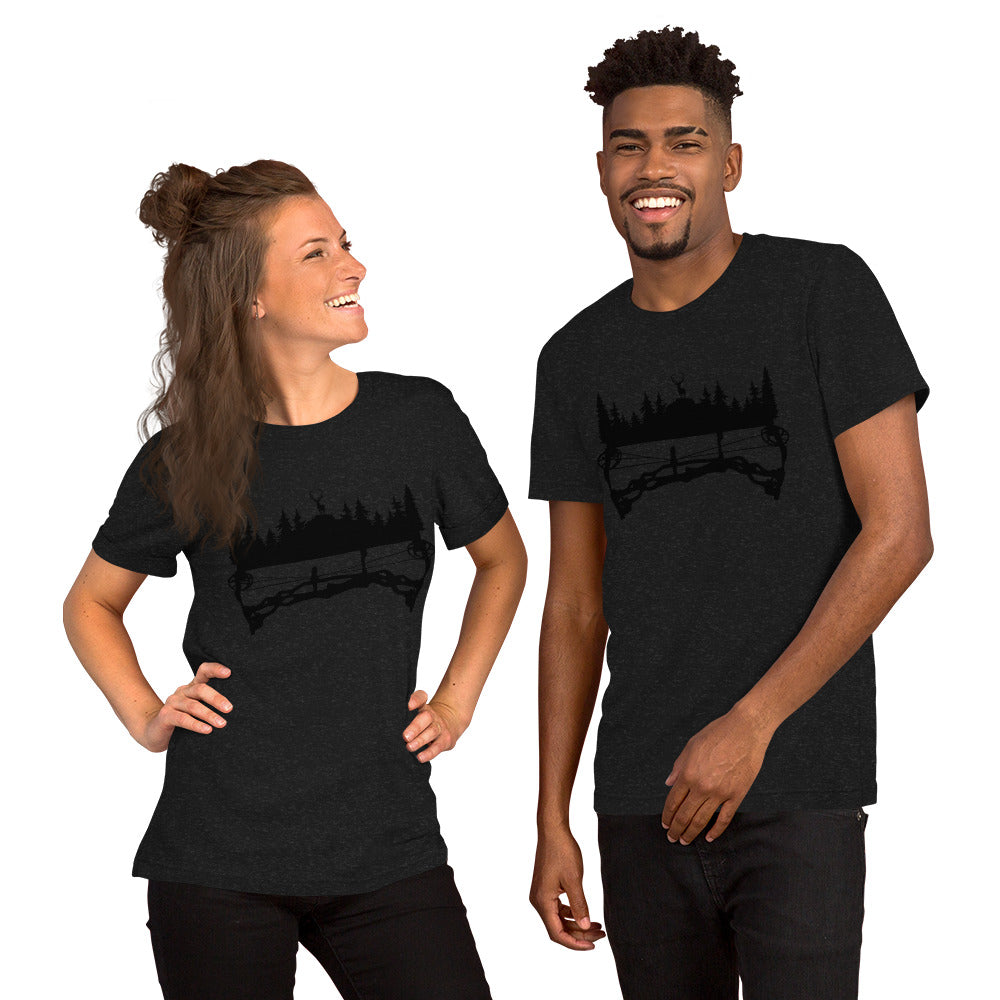 Bow Hunter Structured Unisex t-shirt