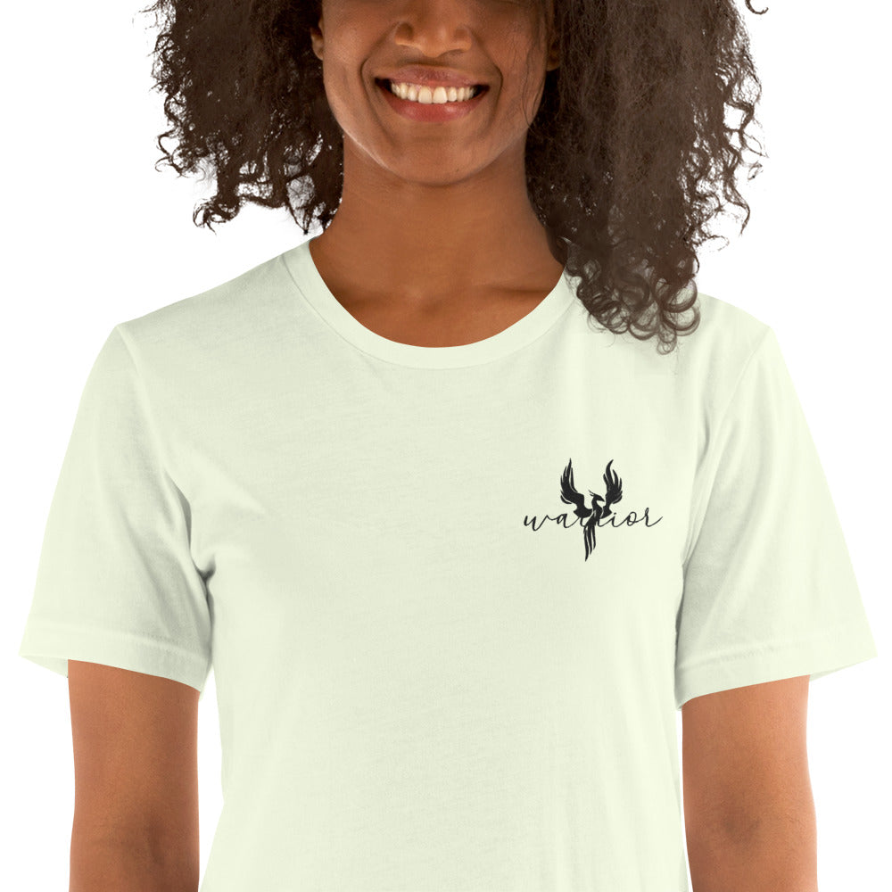 Warrior Embroidered Unisex t-shirt