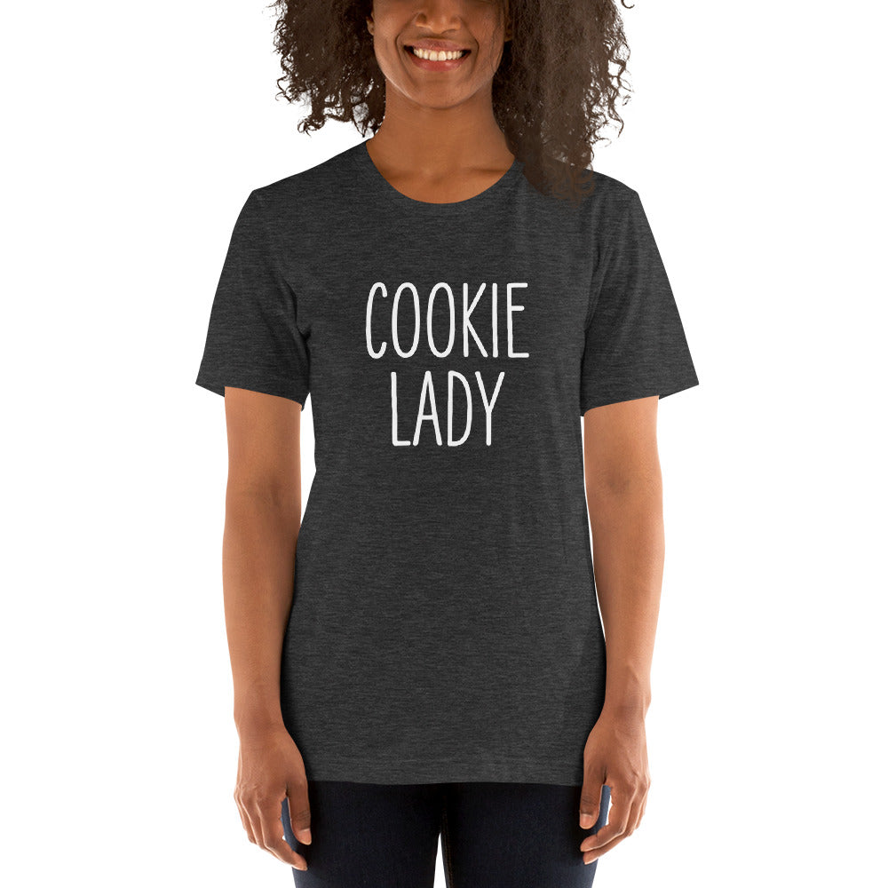 Cookie Lady t-shirt dark grey