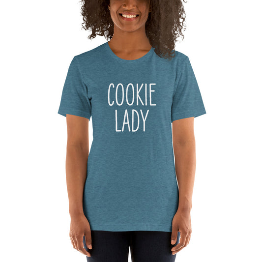 Cookie Lady t-shirt deep teal