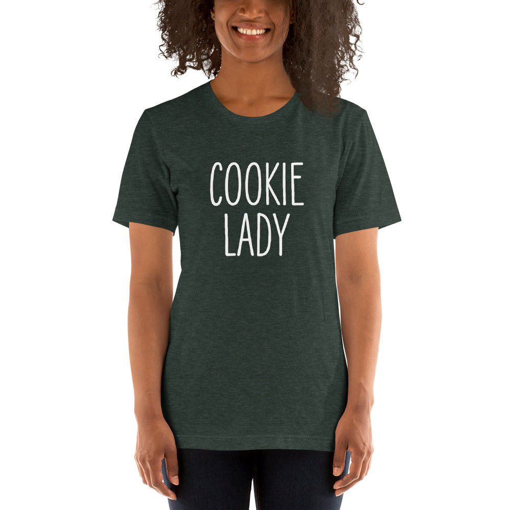 Cookie Lady t-shirt forest