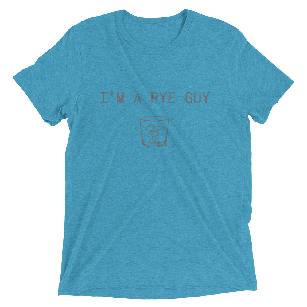 Rye Guy t-shirt aqua triblend