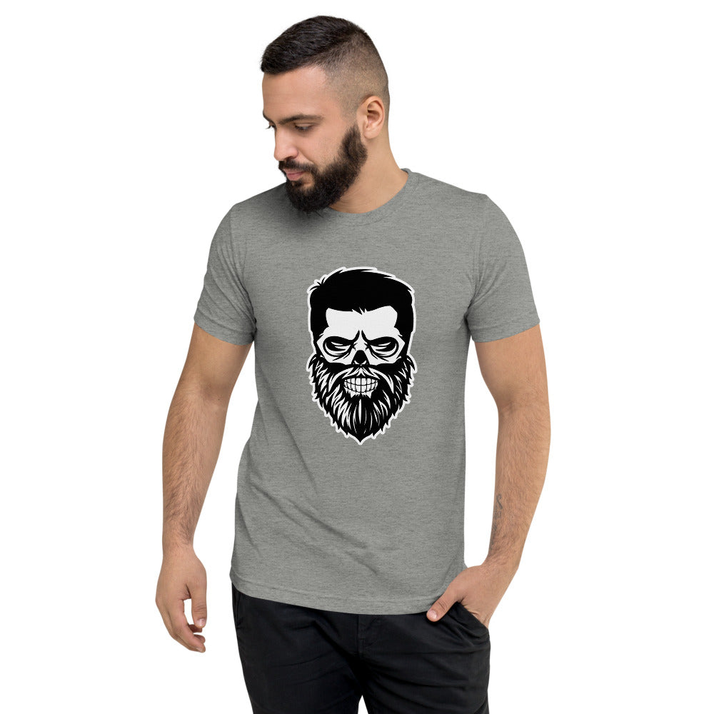 Tough Skull Short sleeve t-shirt athletic grey