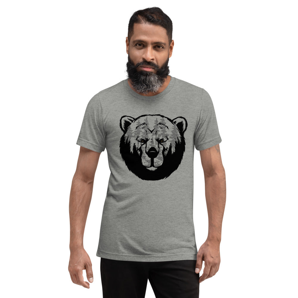 Bear Short sleeve Tri Blend t-shirt