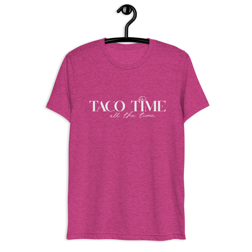 Taco Time Short sleeve t-shirt berry