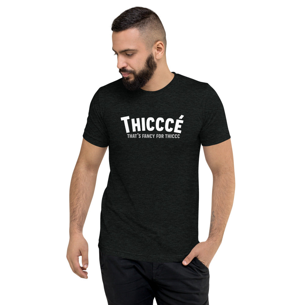 Thicccé Short sleeve t-shirt Charcoal Black