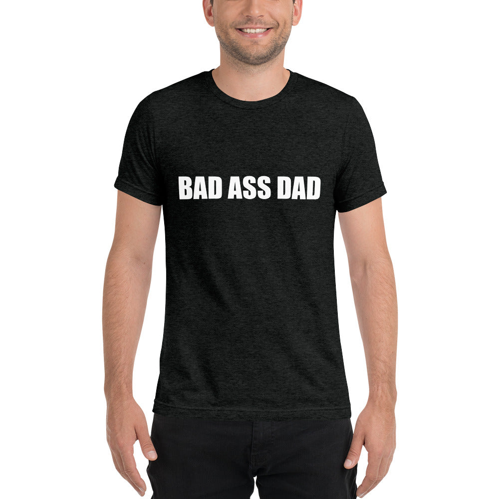 Bad Ass Dan T-Shirt charcoal black