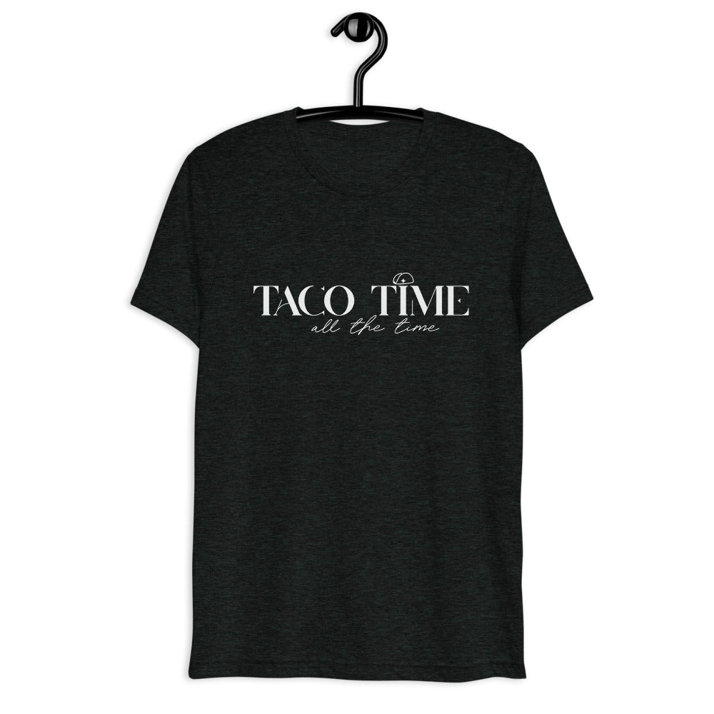 Taco Time Short sleeve t-shirt charcoal black