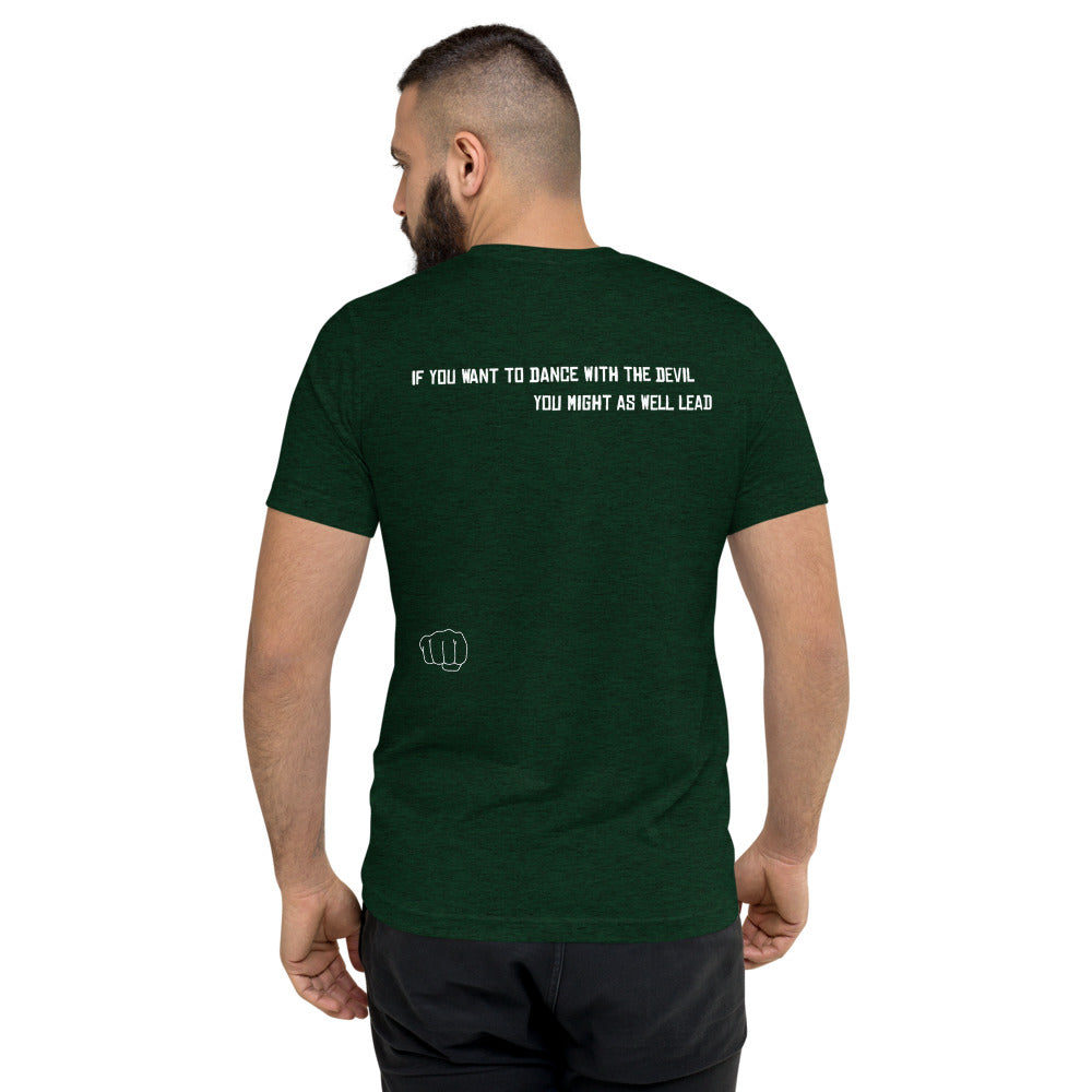 Skull Pocket Short sleeve t-shirt in Emerald back