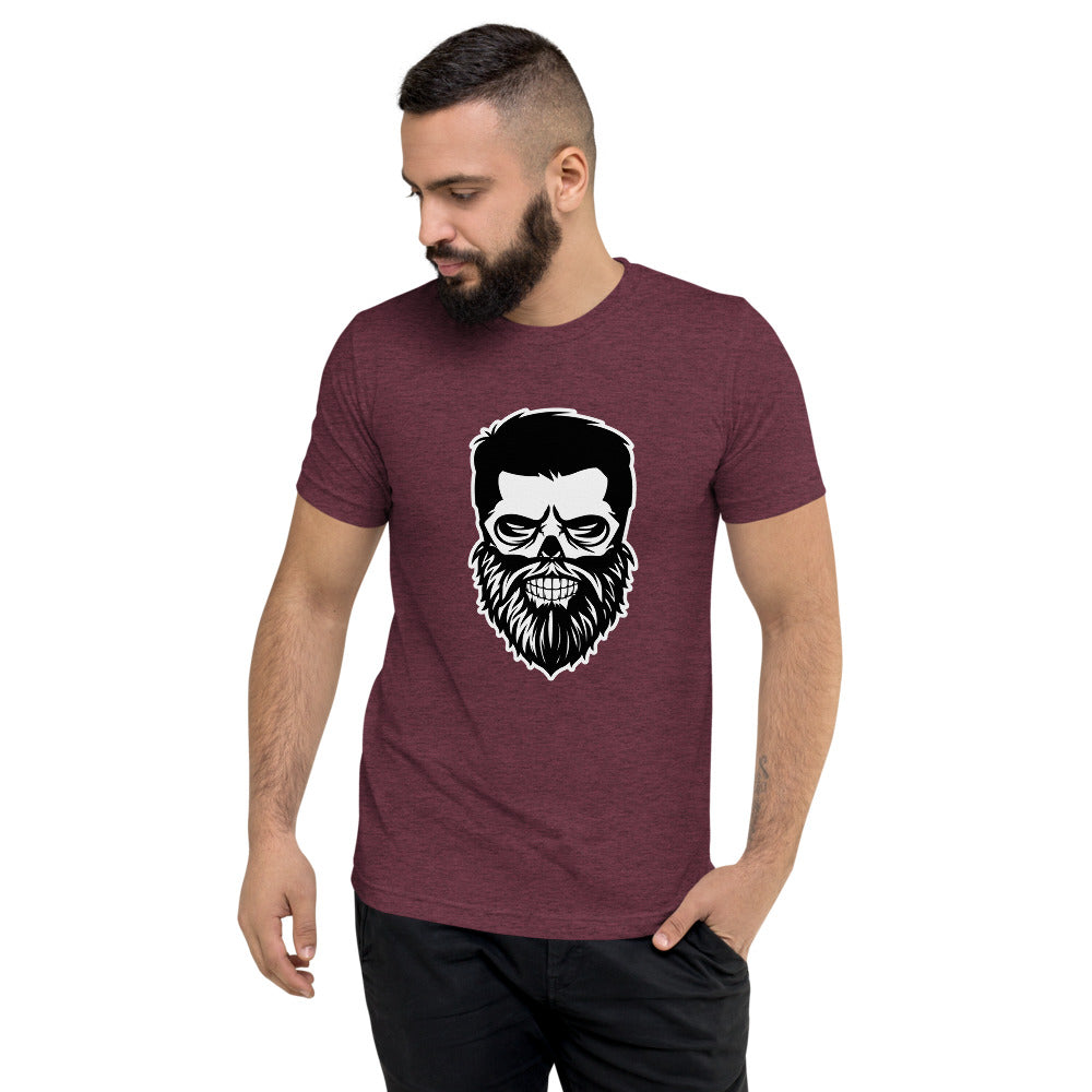 Tough Skull Short sleeve t-shirt Maroon