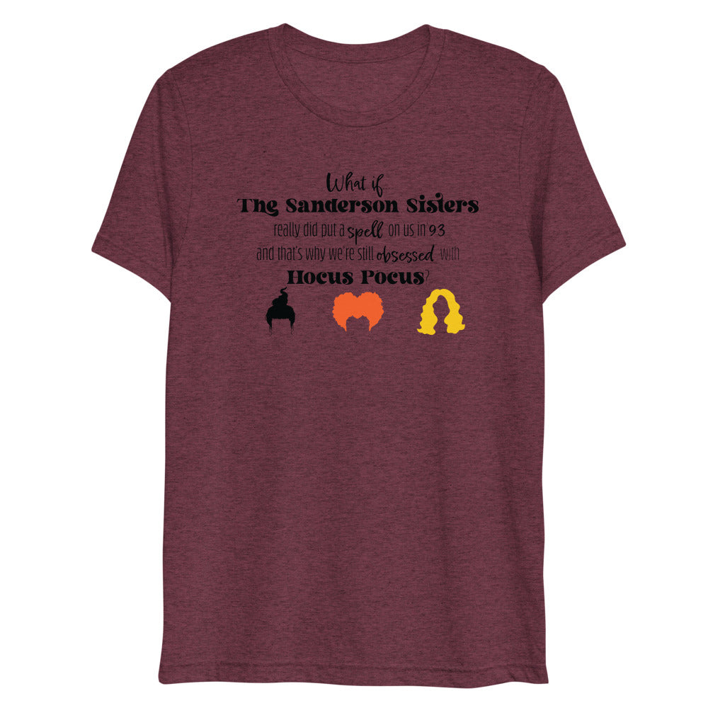 "Hocus Pocus" unisex t-shirt maroon