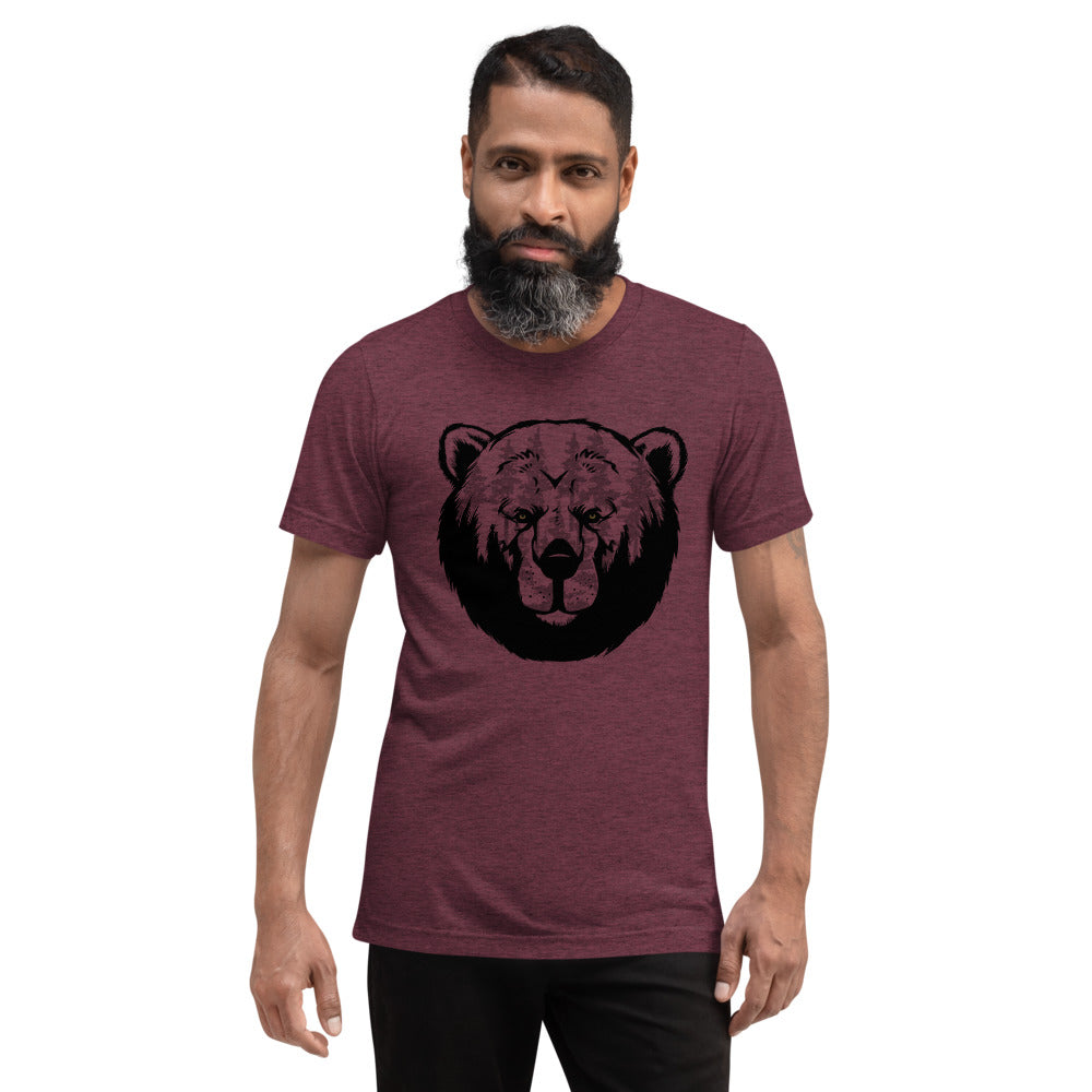 Bear Short sleeve Tri Blend t-shirt