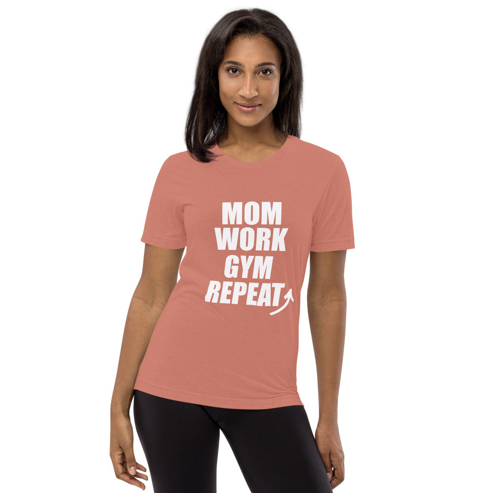 Mom Repeat Short sleeve t-shirt Mauve