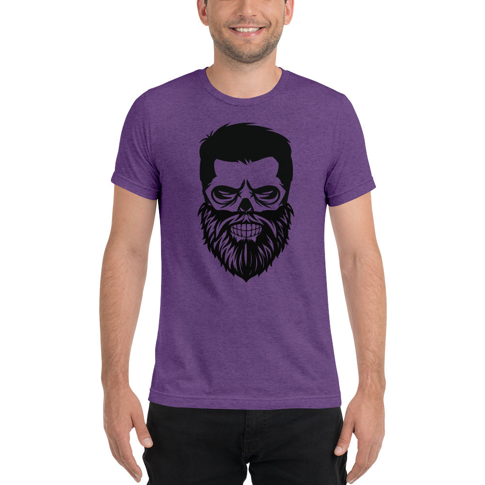 Skull Short sleeve t-shirt purple