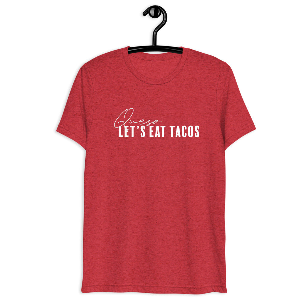 Queso Short sleeve t-shirt red