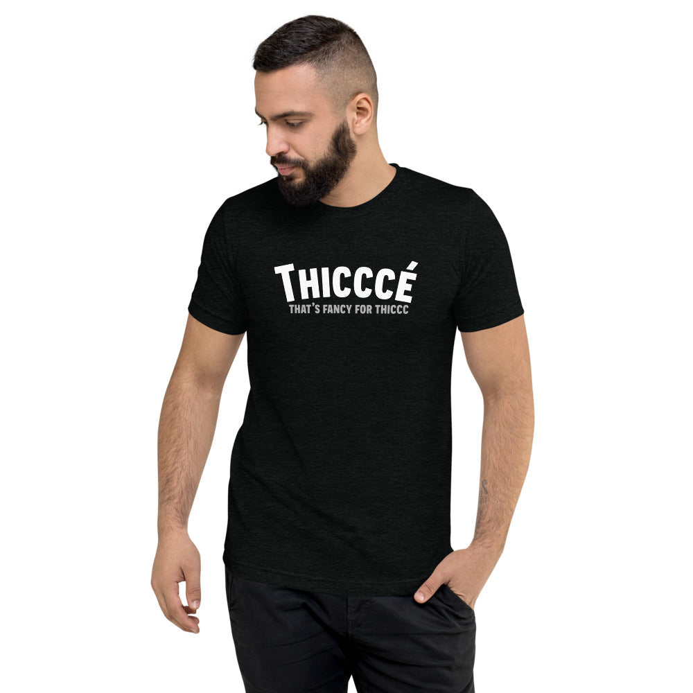 Thicccé Short sleeve t-shirt solid black