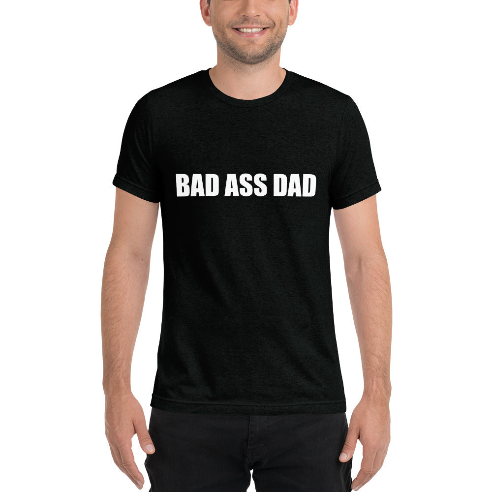 Bad Ass Dan T-Shirt  solid black