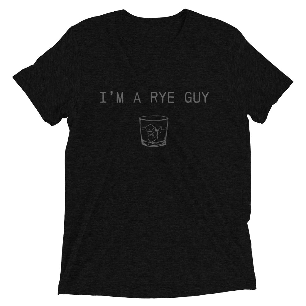 Rye Guy t-shirt Solid Black