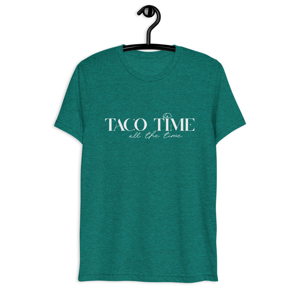 Taco Time Short sleeve t-shirt teal