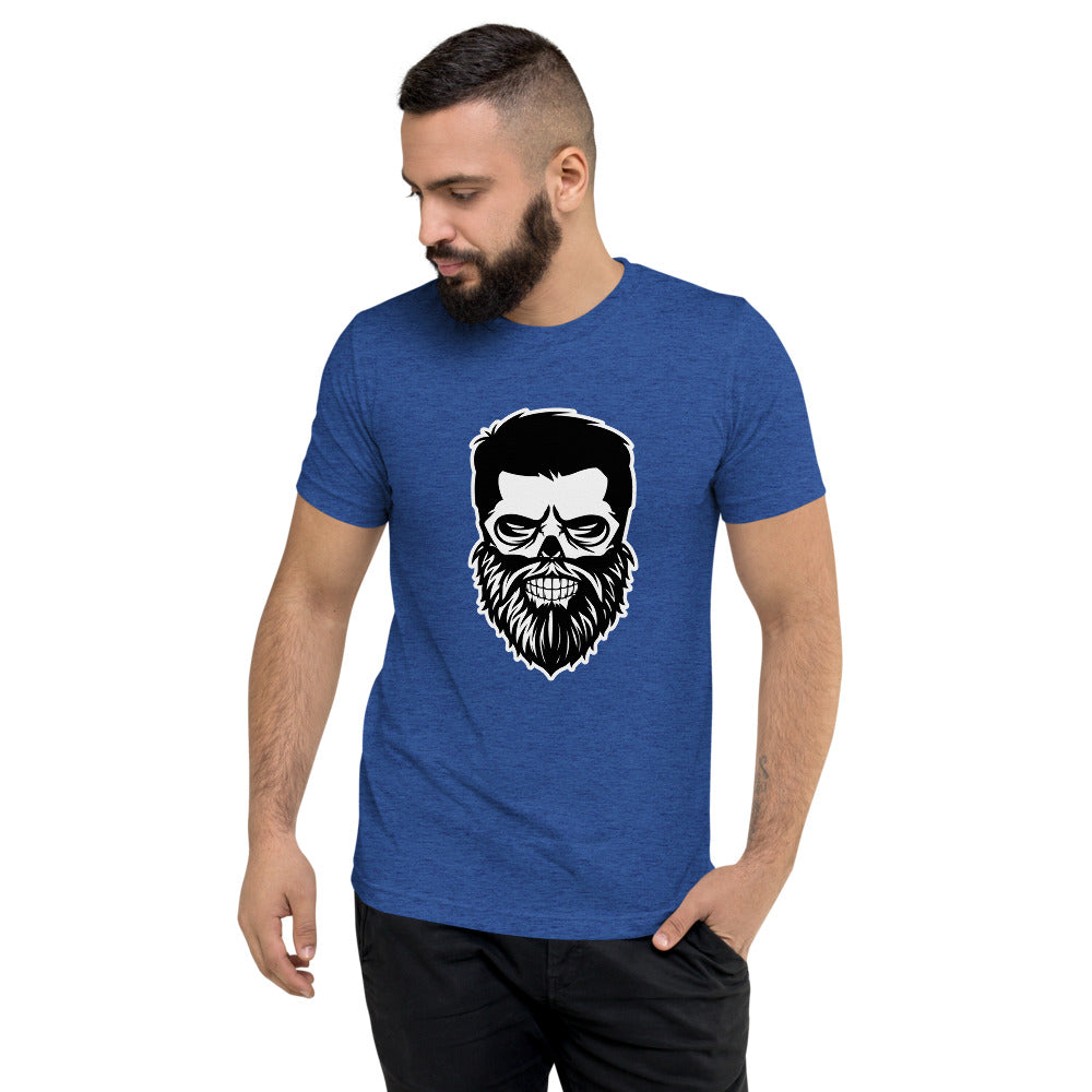 Tough Skull Short sleeve t-shirt Royal Blue