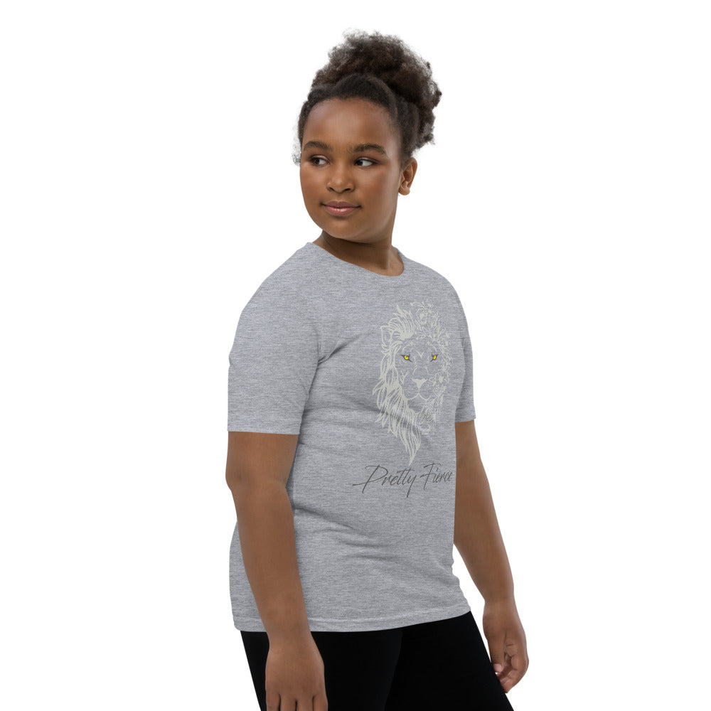 Lion youth short sleeve t-shirt athletic grey 3