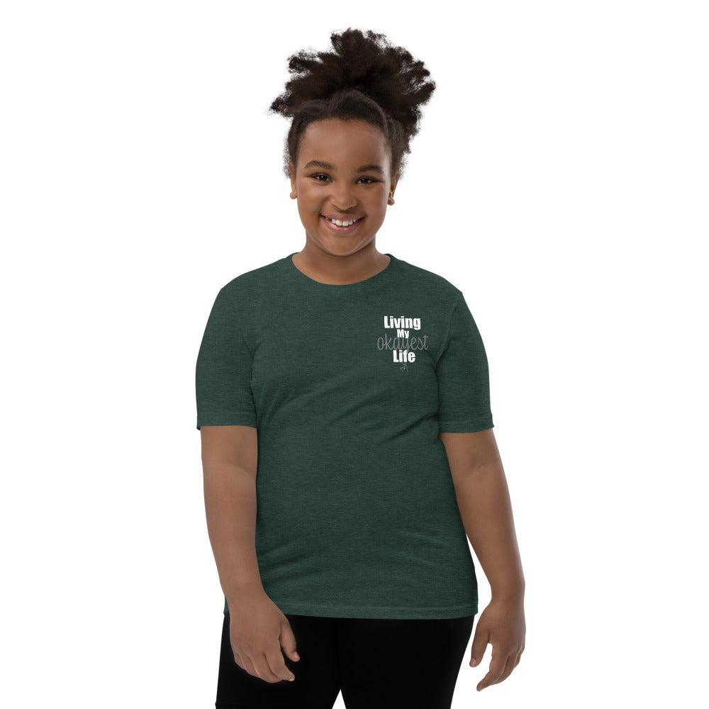 Okayest Youth Short Sleeve T-Shirt Forest Green