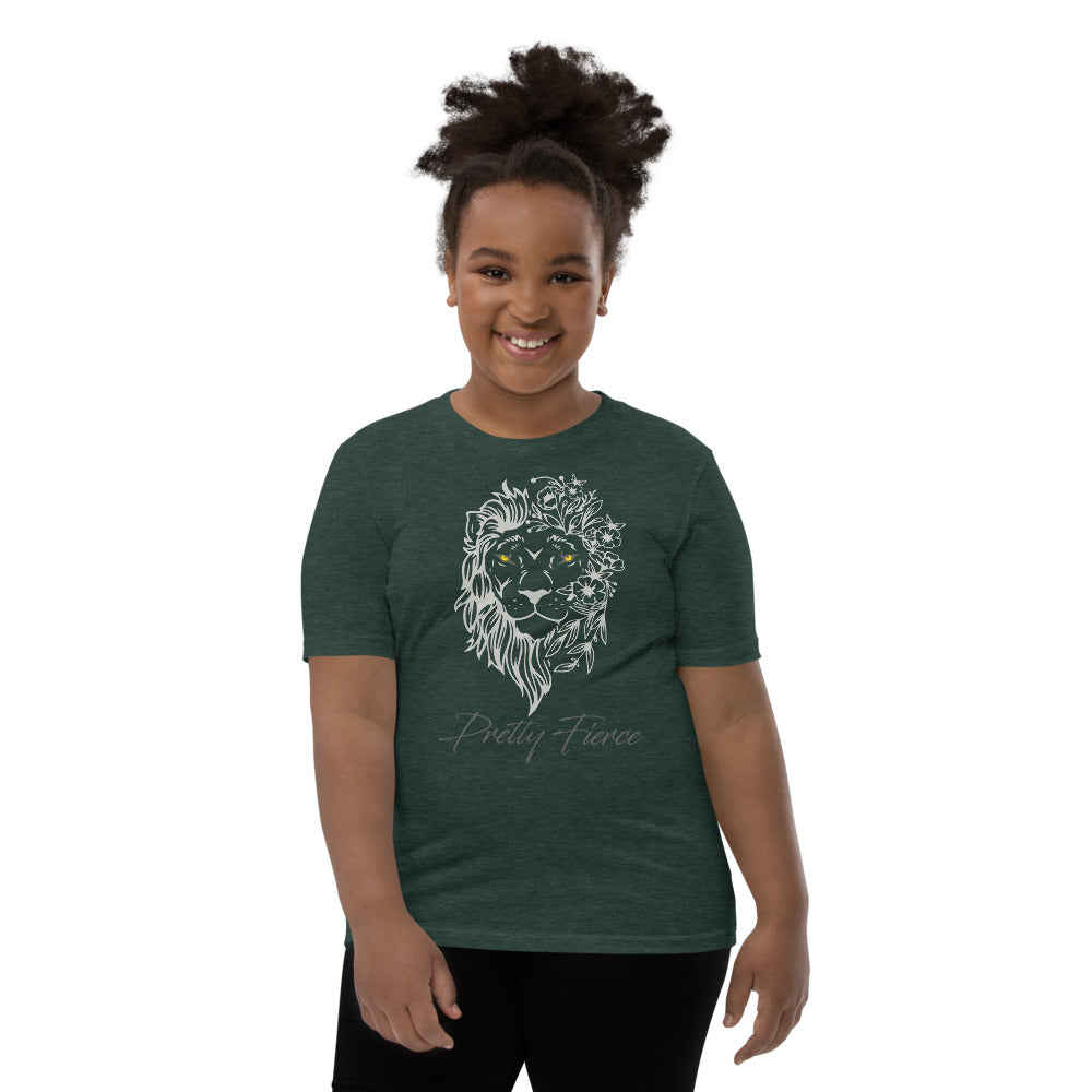 Lion youth short sleeve t-shirt forest green